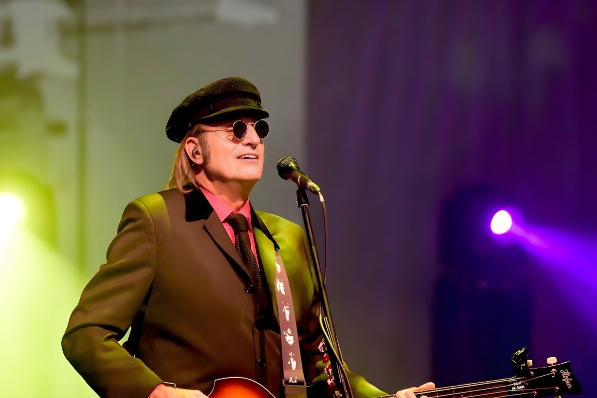 The British Invasion Years — bob bassist newsboy cap portrait